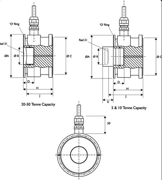 a twisting moment load cell_4 тензодатчик крутящего момента_4