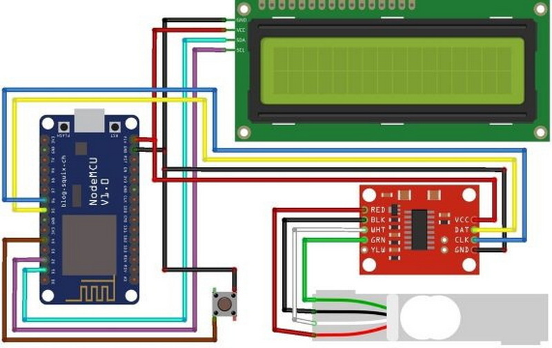 прочитать данные тензодатчика esp866_1