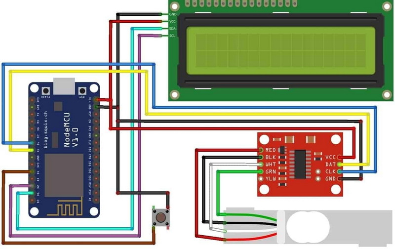 интерфейс тензодатчика с nodemcu7