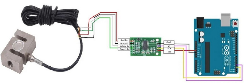 Тензодатчик напряжения Arduino (2)