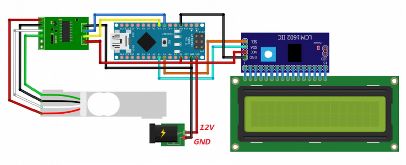 используйте тензодатчик с arduino_2