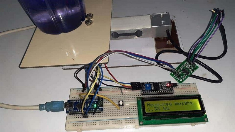 Как связать тензодатчик натяжения массой 100 кг с Arduino?