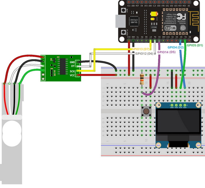 прочитать данные тензодатчика esp866_2